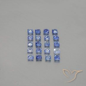 Achetez naturel 1,57ct bleue saphir gems, carré, en provenance madagascar chez gemselect. en stock, livraison internationale!