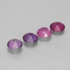 Achetez naturel ct multicolore saphir gems, coupe roude, en provenance tanzanie chez gemselect. en stock, livraison internationale!