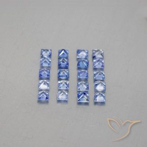 Achetez naturel 1,75ct bleue saphir gems, carré, en provenance madagascar chez gemselect. en stock, livraison internationale!