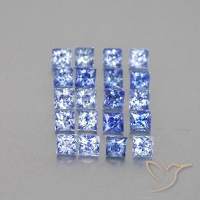 Achetez naturel 2,11ct bleue saphir gems, carré, en provenance madagascar chez gemselect. en stock, livraison internationale!
