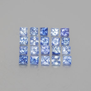 Achetez naturel ct bleue saphir gems, carré, en provenance madagascar chez gemselect. en stock, livraison internationale!