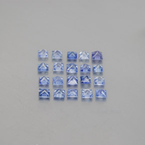 Achetez naturel ct bleue saphir gems, carré, en provenance madagascar chez gemselect. en stock, livraison internationale!