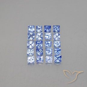 Achetez naturel 1,85ct bleue saphir gems, carré, en provenance madagascar chez gemselect. en stock, livraison internationale!