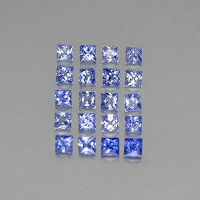 Achetez naturel 1,31ct bleue saphir gems, carré, en provenance madagascar chez gemselect. en stock, livraison internationale!