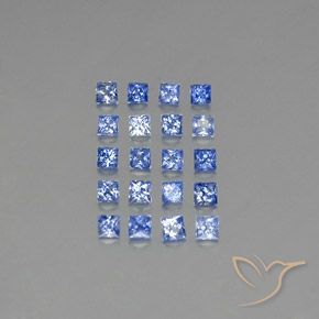 Achetez naturel 1,90ct bleue saphir gems, carré, en provenance madagascar chez gemselect. en stock, livraison internationale!