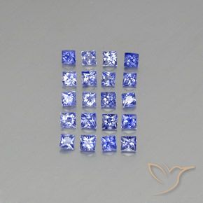 Achetez naturel 1,67ct bleue saphir gems, carré, en provenance madagascar chez gemselect. en stock, livraison internationale!