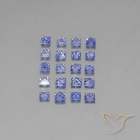 Achetez naturel 1,67ct bleue saphir gems, carré, en provenance madagascar chez gemselect. en stock, livraison internationale!