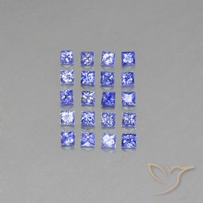 Achetez naturel 2,14ct bleue saphir gems, carré, en provenance madagascar chez gemselect. en stock, livraison internationale!