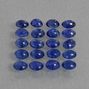 Achetez naturel ct bleue saphir gems, coupe ovale, en provenance thaïlande / kanchanaburi chez gemselect. en stock, livraison internationale!