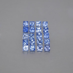 Achetez naturel ct bleue saphir gems, carré, en provenance madagascar chez gemselect. en stock, livraison internationale!
