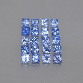 Achetez naturel ct bleue saphir gems, carré, en provenance madagascar chez gemselect. en stock, livraison internationale!