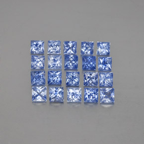 Achetez naturel 1,60ct bleue saphir gems, carré, en provenance madagascar chez gemselect. en stock, livraison internationale!