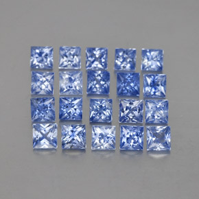 Achetez naturel 1,60ct bleue saphir gems, carré, en provenance madagascar chez gemselect. en stock, livraison internationale!