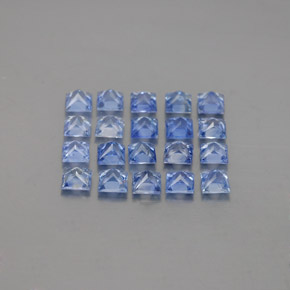 Achetez naturel 1,60ct bleue saphir gems, carré, en provenance madagascar chez gemselect. en stock, livraison internationale!