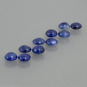 Achetez naturel ct bleue saphir gems, coupe ovale, en provenance thaïlande chez gemselect. en stock, livraison internationale!