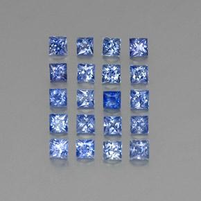Achetez naturel 3,67ct bleue saphir gems, carré, en provenance madagascar chez gemselect. en stock, livraison internationale!
