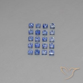 Achetez naturel 1,53ct bleue saphir gems, carré, en provenance madagascar chez gemselect. en stock, livraison internationale!