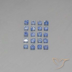 Achetez naturel 1,31ct bleue saphir gems, carré, en provenance madagascar chez gemselect. en stock, livraison internationale!