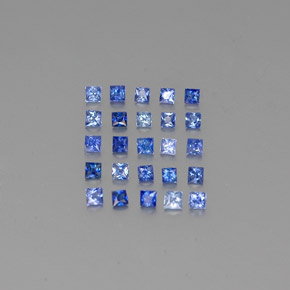Achetez naturel ct bleue saphir gems, carré, en provenance madagascar chez gemselect. en stock, livraison internationale!