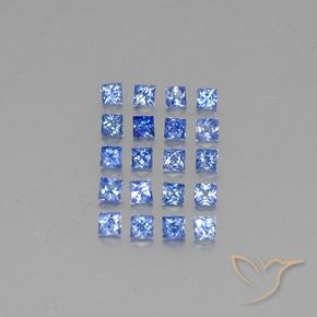 Achetez naturel 2,57ct bleue saphir gems, carré, en provenance madagascar chez gemselect. en stock, livraison internationale!