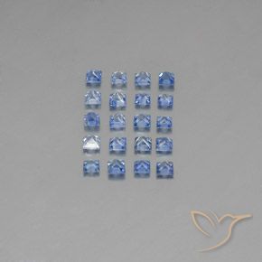 Achetez naturel 3,15ct bleue saphir gems, carré, en provenance madagascar chez gemselect. en stock, livraison internationale!