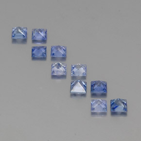 Achetez naturel ct bleue saphir gems, carré, en provenance madagascar chez gemselect. en stock, livraison internationale!