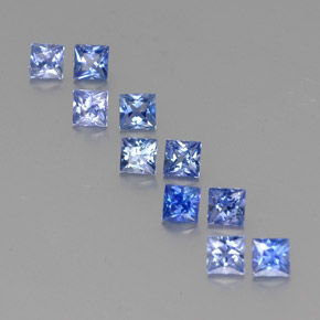 Achetez naturel 2,24ct bleue saphir gems, carré, en provenance madagascar chez gemselect. en stock, livraison internationale!