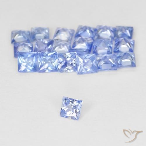 Shop natural 1.69ct Bleu pastel Saphir gems, Carré, from Madagascar at GemSelect. In stock, global shipping!