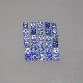 Achetez naturel ct bleue saphir gems, carré, en provenance madagascar chez gemselect. en stock, livraison internationale!