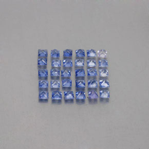 Achetez naturel ct bleue saphir gems, carré, en provenance madagascar chez gemselect. en stock, livraison internationale!