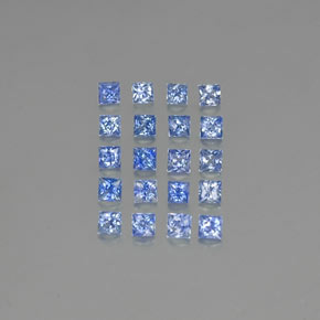 Achetez naturel 2,31ct bleue saphir gems, carré, en provenance madagascar chez gemselect. en stock, livraison internationale!