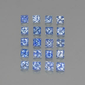 Achetez naturel 2,31ct bleue saphir gems, carré, en provenance madagascar chez gemselect. en stock, livraison internationale!