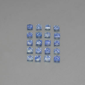 Achetez naturel 2,31ct bleue saphir gems, carré, en provenance madagascar chez gemselect. en stock, livraison internationale!