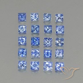Achetez naturel 1,97ct bleue saphir gems, carré, en provenance madagascar chez gemselect. en stock, livraison internationale!