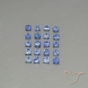 Achetez naturel 1,97ct bleue saphir gems, carré, en provenance madagascar chez gemselect. en stock, livraison internationale!
