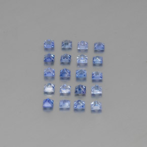 Achetez naturel 1,51ct bleue saphir gems, carré, en provenance madagascar chez gemselect. en stock, livraison internationale!