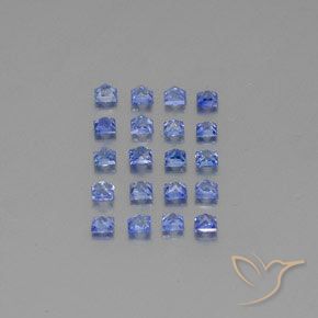 Achetez naturel 2,05ct bleue saphir gems, carré, en provenance madagascar chez gemselect. en stock, livraison internationale!
