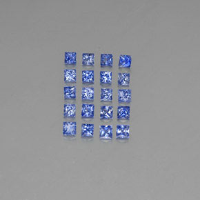 Achetez naturel ct bleue saphir gems, carré, en provenance madagascar chez gemselect. en stock, livraison internationale!