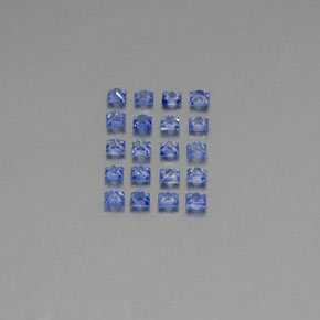 Achetez naturel ct bleue saphir gems, carré, en provenance madagascar chez gemselect. en stock, livraison internationale!