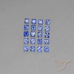Achetez naturel 1,80ct bleue saphir gems, carré, en provenance madagascar chez gemselect. en stock, livraison internationale!