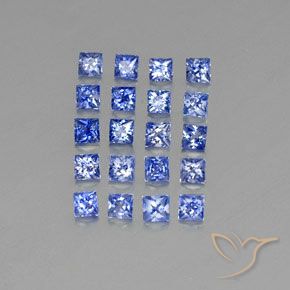 Achetez naturel 1,80ct bleue saphir gems, carré, en provenance madagascar chez gemselect. en stock, livraison internationale!