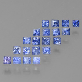 Achetez naturel 1,21ct bleue saphir gems, carré, en provenance madagascar chez gemselect. en stock, livraison internationale!