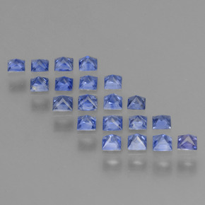 Achetez naturel 1,21ct bleue saphir gems, carré, en provenance madagascar chez gemselect. en stock, livraison internationale!