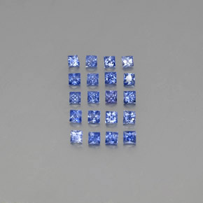 Achetez naturel ct bleue saphir gems, carré, en provenance madagascar chez gemselect. en stock, livraison internationale!