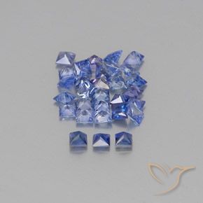 Achetez naturel 2,37ct bleue saphir gems, carré, en provenance madagascar chez gemselect. en stock, livraison internationale!