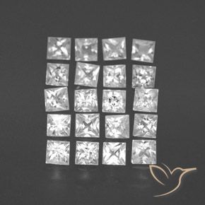Shop natural 1.46ct Blanc Saphir gems, Carré, from Madagascar at GemSelect. In stock, global shipping!