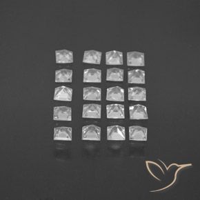 Shop natural 1.46ct Blanc Saphir gems, Carré, from Madagascar at GemSelect. In stock, global shipping!