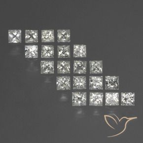 Shop natural 1.70ct Blanc chaud Saphir gems, Carré, from Madagascar at GemSelect. In stock, global shipping!