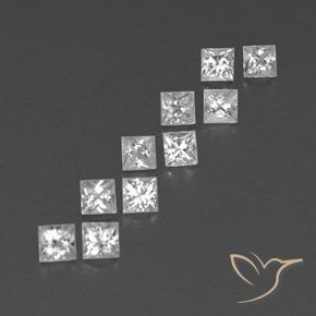 Shop natural 1.39ct Blanc Saphir gems, Carré, from Madagascar at GemSelect. In stock, global shipping!