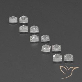 Shop natural 1.39ct Blanc Saphir gems, Carré, from Madagascar at GemSelect. In stock, global shipping!